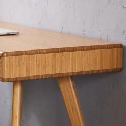 Currant 60 in. Rectangular Wood 1 Drawer Caramelized Writing Desk by Greenington -Greenington Shop caramelized greenington writing desks g0047ca 4f 1000