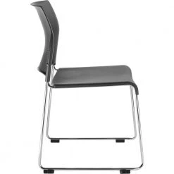 Charcoal Slate Polypropylene Plastic Stack Chair (4-Pack) by National Public Seating 15 Charcoal Slate Polypropylene Plastic Stack Chair (4-Pack) by National Public Seating -Greenington Shop charcoal slate national public seating guest office chairs 8820 11 20 4 1f 1000