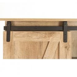 Gray Wash Modern Farmhouse Storage Cabinet Coffee Bar Cabinet Floor Buffet Sideboard with Sliding Barn Door by VERYKE 19 Gray Wash Modern Farmhouse Storage Cabinet Coffee Bar Cabinet Floor Buffet Sideboard with Sliding Barn Door by VERYKE -Greenington Shop gray wash veryke accent cabinets yb w118040911 fa 1000