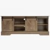57.87 in. Gray Wash Farmhouse TV Stand Media Center with Sliding Barn Doors and Storage Cabinets Fits TV's up to 72 in. by VERYKE 1 57.87 in. Gray Wash Farmhouse TV Stand Media Center with Sliding Barn Doors and Storage Cabinets Fits TV's up to 72 in. by VERYKE -Greenington Shop gray wash veryke tv stands yb w118042180 64 1000