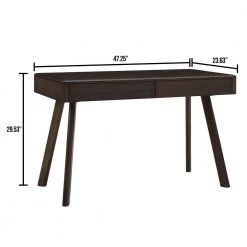 Jasmine 48 in. Rectangular Wood 2 Drawer Havana Writing Desk by Greenington -Greenington Shop havana greenington writing desks gj001ha c3 1000