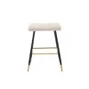 26.34 in. Ivory Backless Metal Frame Bar Stools Footrest Counter Height Dining Chairs with Foam Seat by VERYKE -Greenington Shop ivory veryke bar stools yb w39541315 64 1000