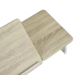 25.5 in. Rectangle Light Wood MDF Portable Laptop Table Laptop Desk Writing Desk with Foldable Steel Feets by VERYKE -Greenington Shop light wood veryke laptop desks yhm xmus00137 fa 1000