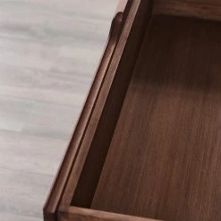 Currant 5-Drawer Oiled Walnut 19 in. L x 32 in. W x 52.2 in. H by Greenington -Greenington Shop oiled walnut greenington chest of drawers g0029ow 77 1000
