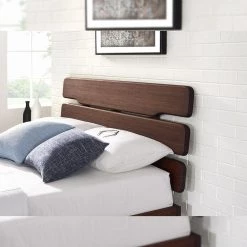 Currant Oiled Walnut Walnut California King Platform Bed by Greenington -Greenington Shop oiled walnut greenington platform beds g0027ckow a0 1000