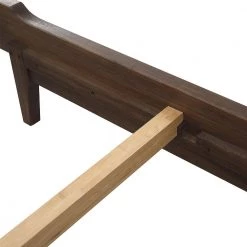 Currant Oiled Walnut Walnut Eastern King Platform Bed by Greenington -Greenington Shop oiled walnut greenington platform beds g0027ow 1f 1000