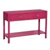 44.3 in. Pink Rectangle Wood Console Table Sideboard with Bottom Shelf and 2-Drawer by VERYKE 1 44.3 in. Pink Rectangle Wood Console Table Sideboard with Bottom Shelf and 2-Drawer by VERYKE -Greenington Shop pink veryke console tables ygx gxca0272 64 1000