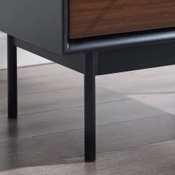 Park Avenue 1-Drawer Ruby Nightstand 15.5 in. H x 22 in. W x 15.5 in. L by Greenington -Greenington Shop ruby greenington nightstands gpa0004rb 4f 1000