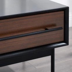 Park Avenue 1-Drawer Ruby Nightstand 15.5 in. H x 22 in. W x 15.5 in. L by Greenington -Greenington Shop ruby greenington nightstands gpa0004rb c3 1000