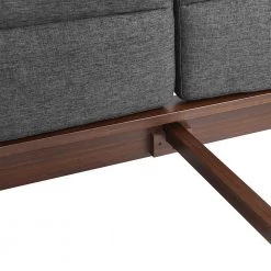 Park Avenue Reddish Brown Wood California King Bed with Fabric by Greenington -Greenington Shop ruby greenington platform beds gpa0003rb 1f 1000