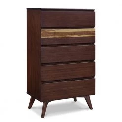 Azara 5-Drawer Sable 18.5 in. L x 32 in. W x 50 in. H by Greenington 14 Azara 5-Drawer Sable 18.5 in. L x 32 in. W x 50 in. H by Greenington -Greenington Shop sable greenington chest of drawers ga0004sa 40 1000