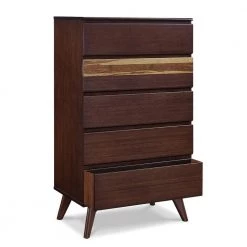Azara 5-Drawer Sable 18.5 in. L x 32 in. W x 50 in. H by Greenington 15 Azara 5-Drawer Sable 18.5 in. L x 32 in. W x 50 in. H by Greenington -Greenington Shop sable greenington chest of drawers ga0004sa 77 1000