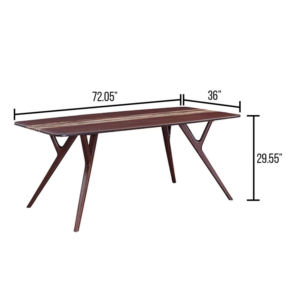 Azara 36 in. Rectangular Sable 100% Bamboo (Seats 4) by Greenington 12 Azara 36 in. Rectangular Sable 100% Bamboo (Seats 4) by Greenington - Image 10