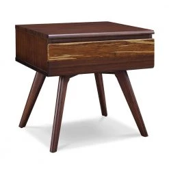 Azara 1-Drawers Sable Nightstand 17.5 in. H x 22.05 in. W x 18.1 in. L by Greenington -Greenington Shop sable greenington nightstands ga0003sa 40 1000