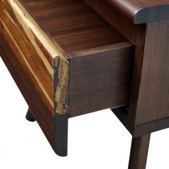 Azara 1-Drawers Sable Nightstand 17.5 in. H x 22.05 in. W x 18.1 in. L by Greenington -Greenington Shop sable greenington nightstands ga0003sa 4f 1000