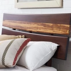 Azara Sable Dark Brown Wood California King Platform Bed by Greenington -Greenington Shop sable greenington platform beds ga0002cksa 1f 1000