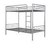 Silver Twin Over Twin Metal Bunk Bed by VERYKE -Greenington Shop silver veryke bunk beds db mf291663aan 64 1000