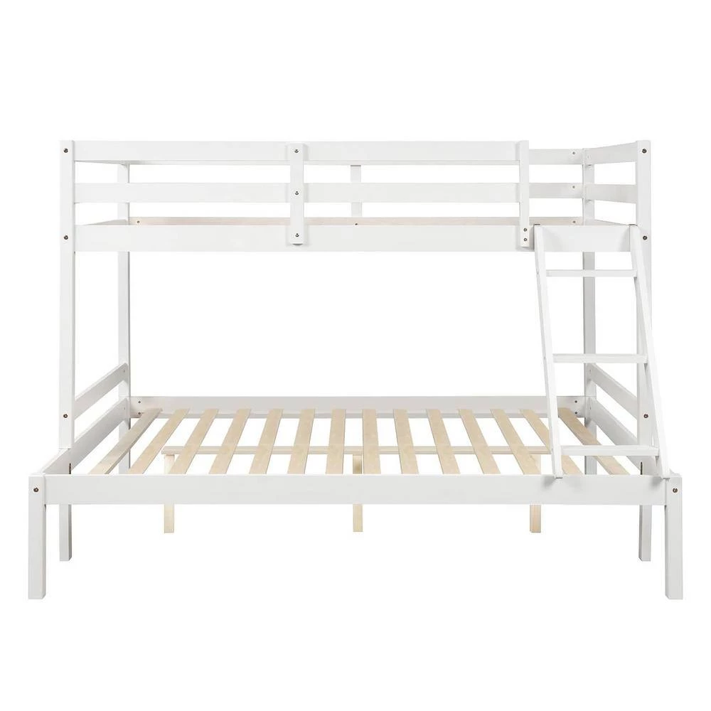Suzanne White Twin Over Full Separabel Bunk Bed by Qualfurn 6 Suzanne White Twin Over Full Separabel Bunk Bed by Qualfurn - Image 4